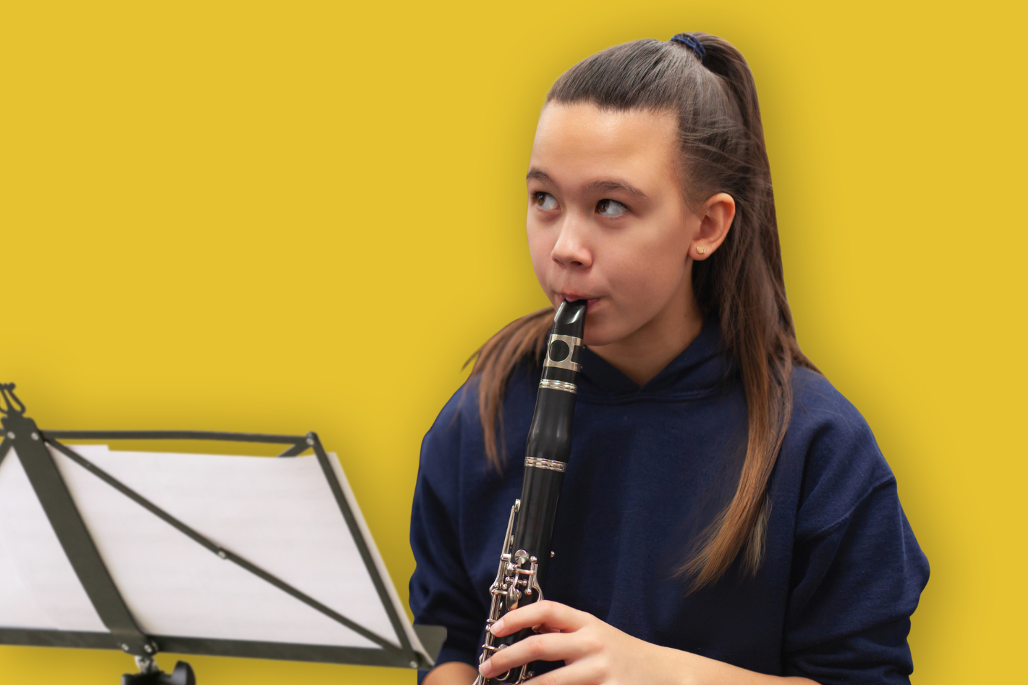 Clarinet rehearsal